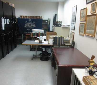 Entrance to the NYU Poly Archives and Special Collections